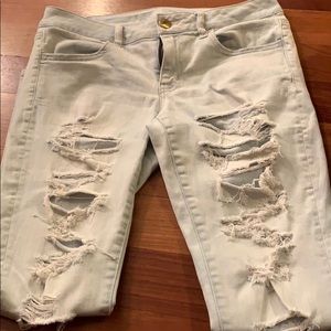 American eagle super stretch jeans